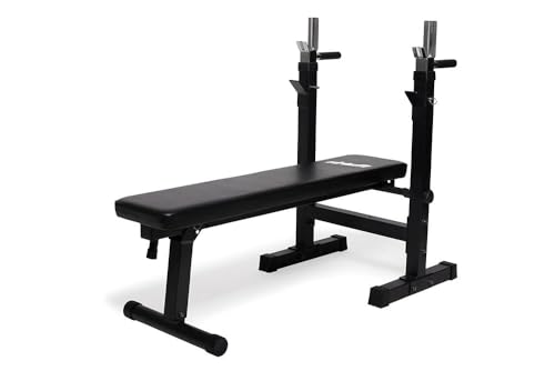 Klappbare Hantelbank Verstellbar - VirtuFit Multifunktions-Trainingsbank für Zuhause mit Ablage von VirtuFit