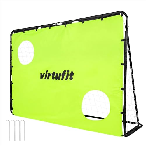 Virtufit Kinder Fußballtor Pro mit Target Wall - 215 x 150 cm von VirtuFit