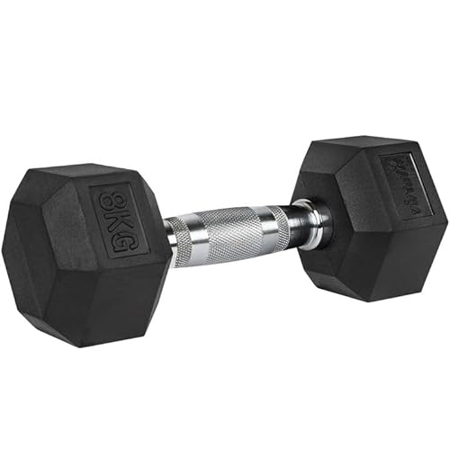 VirtuFit Hexa Hantel Pro - 6 kg - Pro Stück von VirtuFit