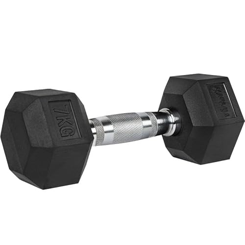 VirtuFit Hexa Hantel Pro - 7 kg - Pro Stück von VirtuFit