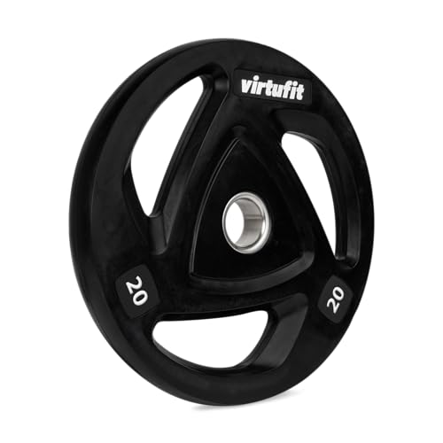VirtuFit Olympische Gummihantelscheibe - 20 kg von VirtuFit