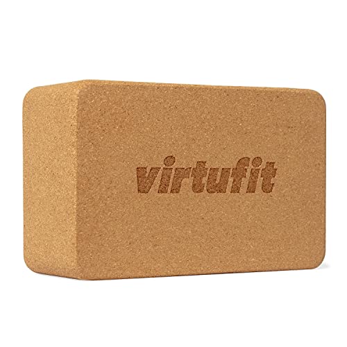 VirtuFit Premium Kork Yoga Block - Ökologisch von VirtuFit