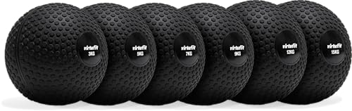 VirtuFit Slam Ball – Fitnessball – 15 kg – Schwarz von VirtuFit
