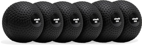 VirtuFit Slam Ball – Fitnessball – 7 kg – Schwarz von VirtuFit