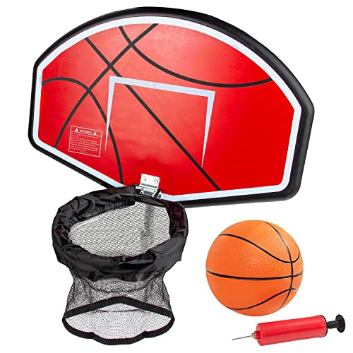 VirtuFit Trampolinkorb - Basketballkorb - mit Ball von VirtuFit
