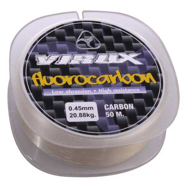 Virux Fluorocarbon 50 M Line Weiß 0.450 mm von Virux