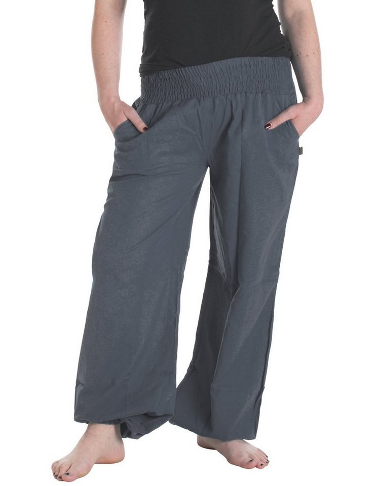 Vishes Haremshose Lange Sommerhose Schlupfhose Einheitsgröße Hippie, Baggyhose, Yogahose von Vishes