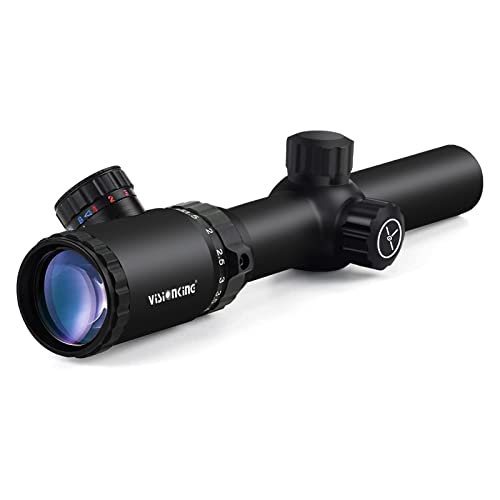 Visionking Zielfernrohr 1.25-5x26 Zielfernrohre für IR Jagd AR (Schwarz) von Visionking