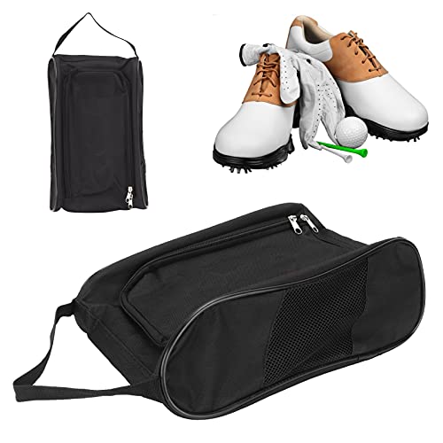 Golfschuhtaschen Mit Reißverschluss, Großes Fassungsvermögen Mit Belüftung, Golfschuhtasche Für Sportschuhe, Reiseschuhtasche von Vitdipy