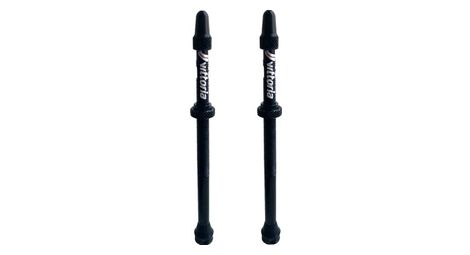 paar vittoria multiway presta tubeless ventile schwarz von Vittoria