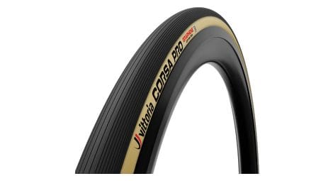 strasenreifen vittoria corsa pro 700 mm tubeless ready weich graphene g2 0   silica compound beige flanken von Vittoria