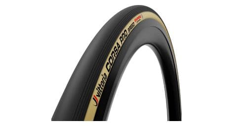 vittoria corsa pro speed 700 mm tubeless ready road tire soft graphene g2 0   silica compound beige sidewalls von Vittoria