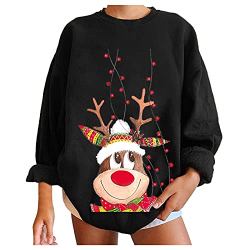 Weihnachtspullover Damen Lustig Familie Weihnachtspulli Sale Ugly Christmas Sweater Hässlich Weihnachts Pullis Weihnachten Pullover Weihnachtskostüm Merry Christmas Hässliche Weihnachtspullover von Viunychn