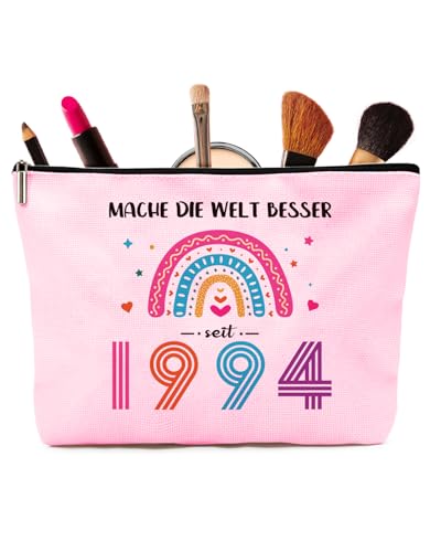 31 Geburtstag Frau, Geschenke Zum 31 Geburtstag Frau Rosa Make-Up-Tasche, 31. Geburtstag Frau, Geschenke 31 Geburtstag Frauen von VivaJoy