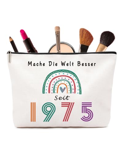 50 Geburtstag Frau - 50. Geburtstag Frau Make-Up-Tasche, Geschenke Zum 50 Geburtstags Fraus, Geschenkes 50 Geburtstags Frauen für Mama, Beste Freundin, Schwester, Ehefrau von VivaJoy