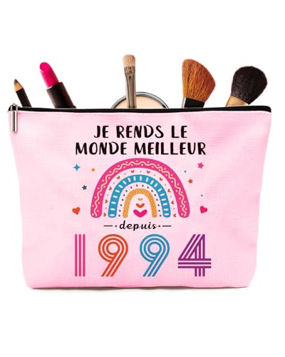 Geschenk für Damen, 31, 31, Geburtstag, Damen, Kosmetiktasche, Rosa, Geschenk zum 31. Geburtstag, für Damen, personalisierbar, Geschenkidee 31 von VivaJoy