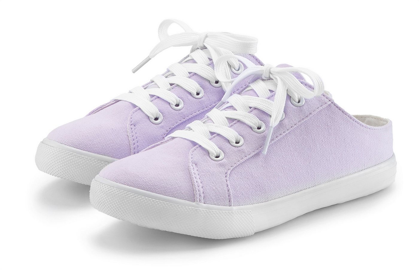 Vivance Sneaker, Clog Sabot zum Reinschlüpfen mit Schnürung VEGAN von Vivance