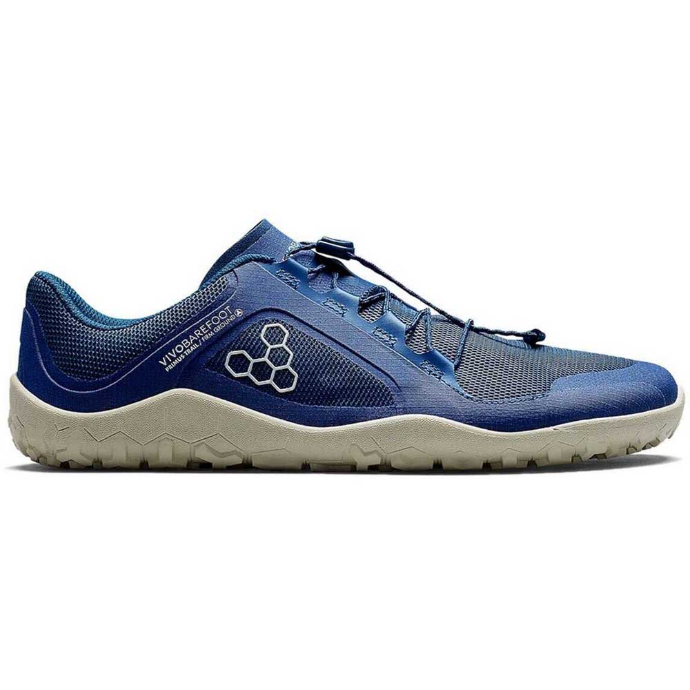 Vivobarefoot Primus Trail 3.5 Fg Barefoot Trail Running Shoes Blau EU 41 Mann von Vivobarefoot