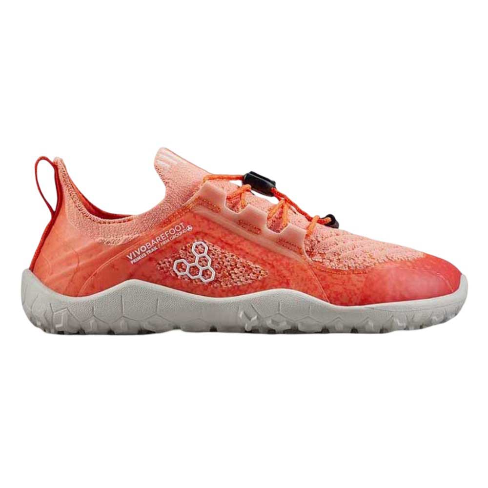 Vivobarefoot Primus Trail Knit Fg Barefoot Preschool Trail Running Shoes Orange EU 26 Junge von Vivobarefoot