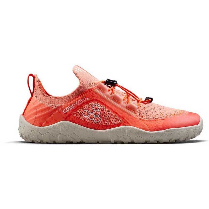 Vivobarefoot Primus Trial Knit Fg Barefoot Trail Running Shoes Orange EU 36 Junge von Vivobarefoot