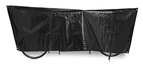 Winora Vk International Unisex – Erwachsene Fahrradschutzhülle-2260050750 Fahrradschutzhülle, schwarz, 110 x 300cm von Diverse