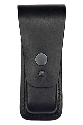 VlaMiTex M1 Magazintasche aus Leder passt für Fast alle Doppelreihige Magazine 9mm und .40 kal wie z.B. Heckler und Koch/Glock/Walther/Sig Sauer/Compact und Full -Size Pistolen von VlaMiTex