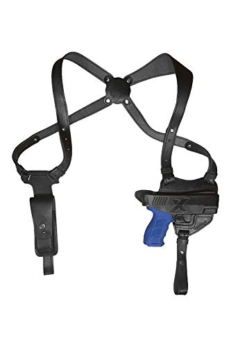 VlaMiTex S17 Leder Schulterholster für Heckler und Koch P30 HK Schwarz von VlaMiTex