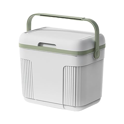 Vllold Kühlbox - 10L Kleine Eiskisten Tragbare Kühler | Gefrierbox, Hard Picknick & Lunch Box Kühler, Isolierte Boxen für Camping, Heckklappe von Vllold