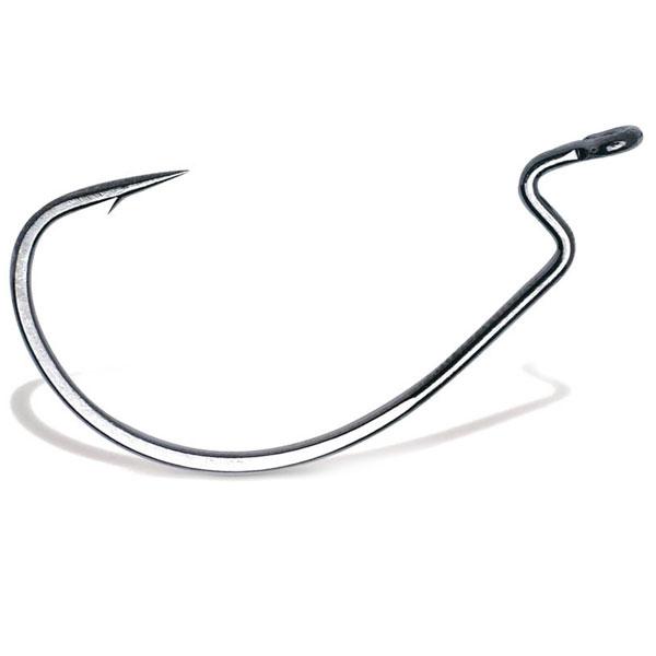 Vmc 7316 1x Strong Wide Gap Worm Hook Silber 1/0 von Vmc