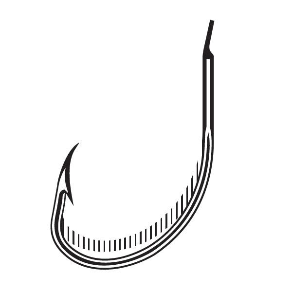 Vmc 9300 Wide Gap Longline Hook Grau 1 von Vmc