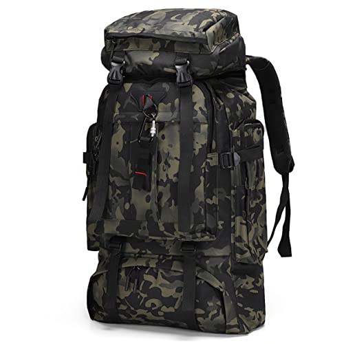 Wanderrucksäcke 80L Rucksack Reiserucksack Trekkingrucksäcke Multifunktionale Tagesrucksack Herren Damen Outdoorrucksack Daypack Schulrucksack Sporttasche LaptoptascheKlettern Camping Reiten Reisen von Vohoney