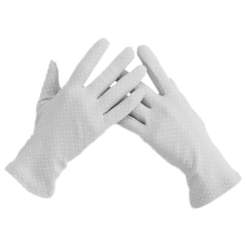 Voihamy UV-Schutzhandschuhe,Fahrhandschuhe Damen UV-Schutz | UV-Licht-Handschuhe - Absorbieren Schweiß, schnell trocknende Touchscreen-Anti-Rutsch-Vollfinger-UV-Schutzhandschuhe für Outdoor-Sportarten von Voihamy