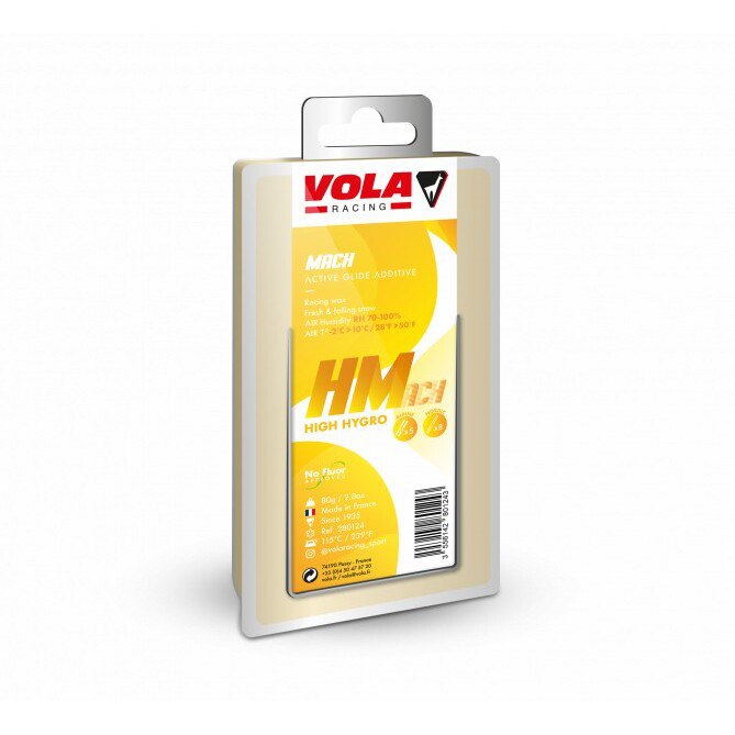 Vola 280124 Racing Hmach Wax Gelb 80 g von Vola