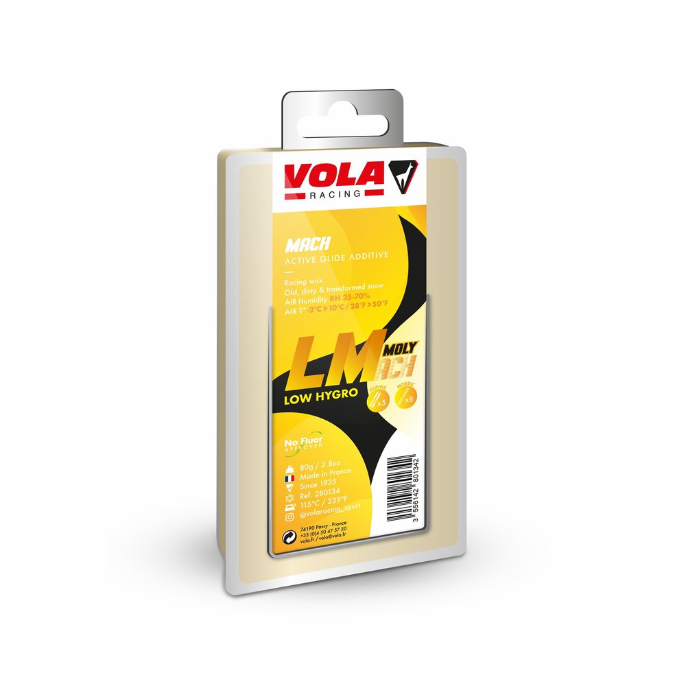 Vola Racing Lmach Moly Wax Gelb 80 g von Vola