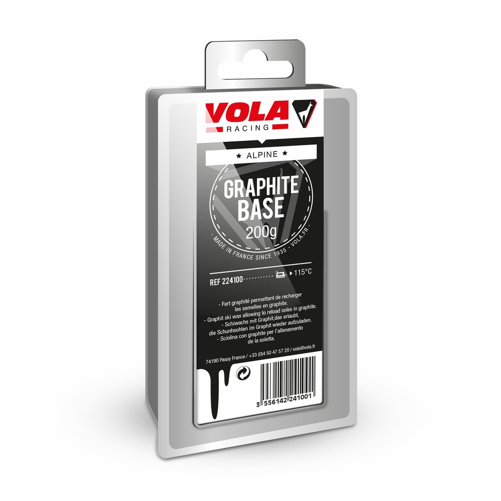 Vola Refill The Graphite Soles Wax Schwarz 200 g von Vola