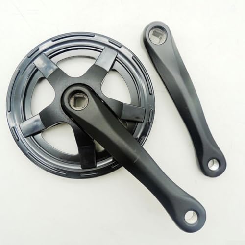 Volakebeing For Speed Square Taper Single 170 mm Alloy Crank with Folding for Chain Crankset 40t 44t 52t Chainring For Bike Guard for Folding Bicycles Variable Speed Compatible (40T) von Volakebeing