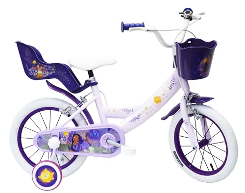albri Babys (Mädchen) Fahrrad 14 Zoll von Wish Wunsch, Lila, pollici von Volare