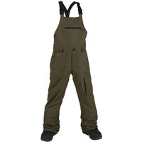 Volcom Barkley Bib Overall Black Military von Volcom