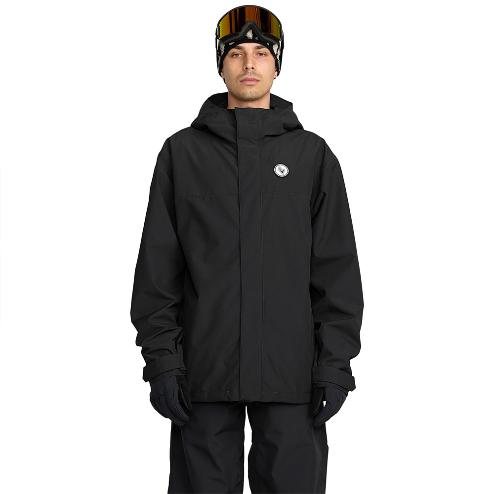Volcom Buckthreeeighty Jacket Schwarz M Mann von Volcom