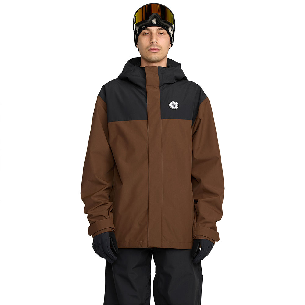 Volcom Buckthreeeighty Jacket Braun S Mann von Volcom