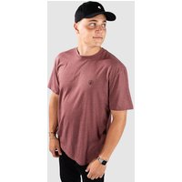 Volcom Circle Blanks Hth T-Shirt merlot von Volcom