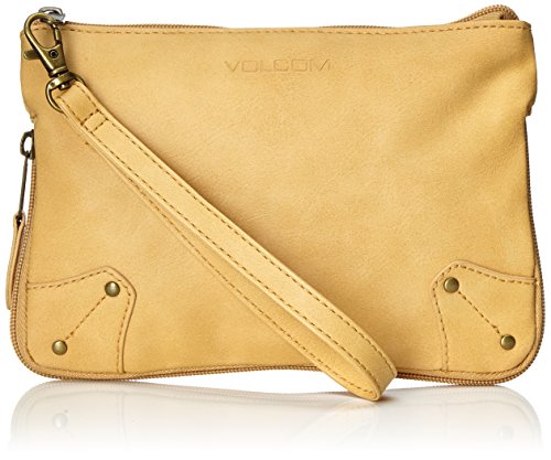 Volcom Damen Handtasche Made Famous Clutch, Spice Gold, 50 x 33.5 x 10 cm, 0.3 Liter von Volcom