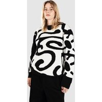 Volcom FA Zephyr Strickpullover black white von Volcom