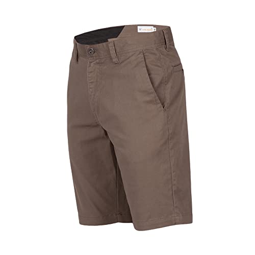 Volcom Herren-Chino-Shorts mit moderner Passform, Mushroom, 48 von Volcom