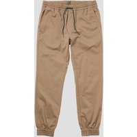 Volcom Frickin Slim Jogger Hose khaki von Volcom