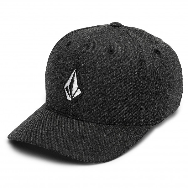 Volcom - Full Stone Heather Flexfit Hat - Cap Gr L/XL;S/M grau;schwarz von Volcom