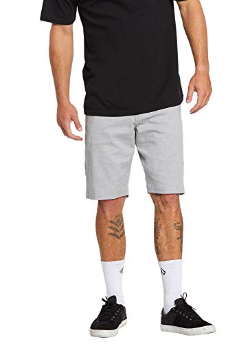 Volcom Herren-Chino-Shorts mit moderner Passform, GRAU, 46 von Volcom