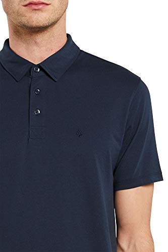 Volcom Herren Wowzer Blau Polo-Shirt, Navy, S von Volcom