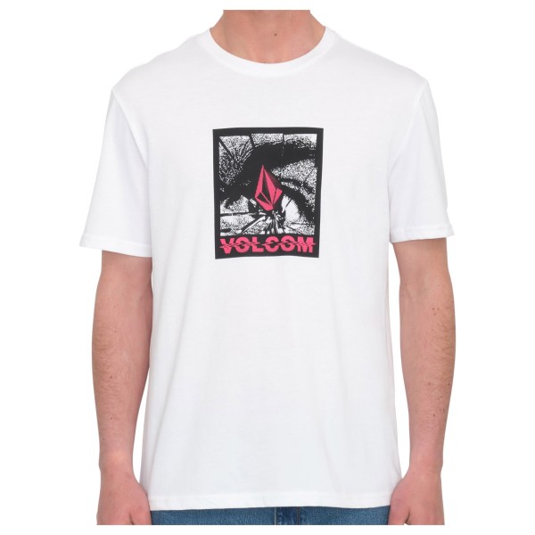 Volcom - Occulator Basic S/S - T-Shirt Gr L weiß von Volcom