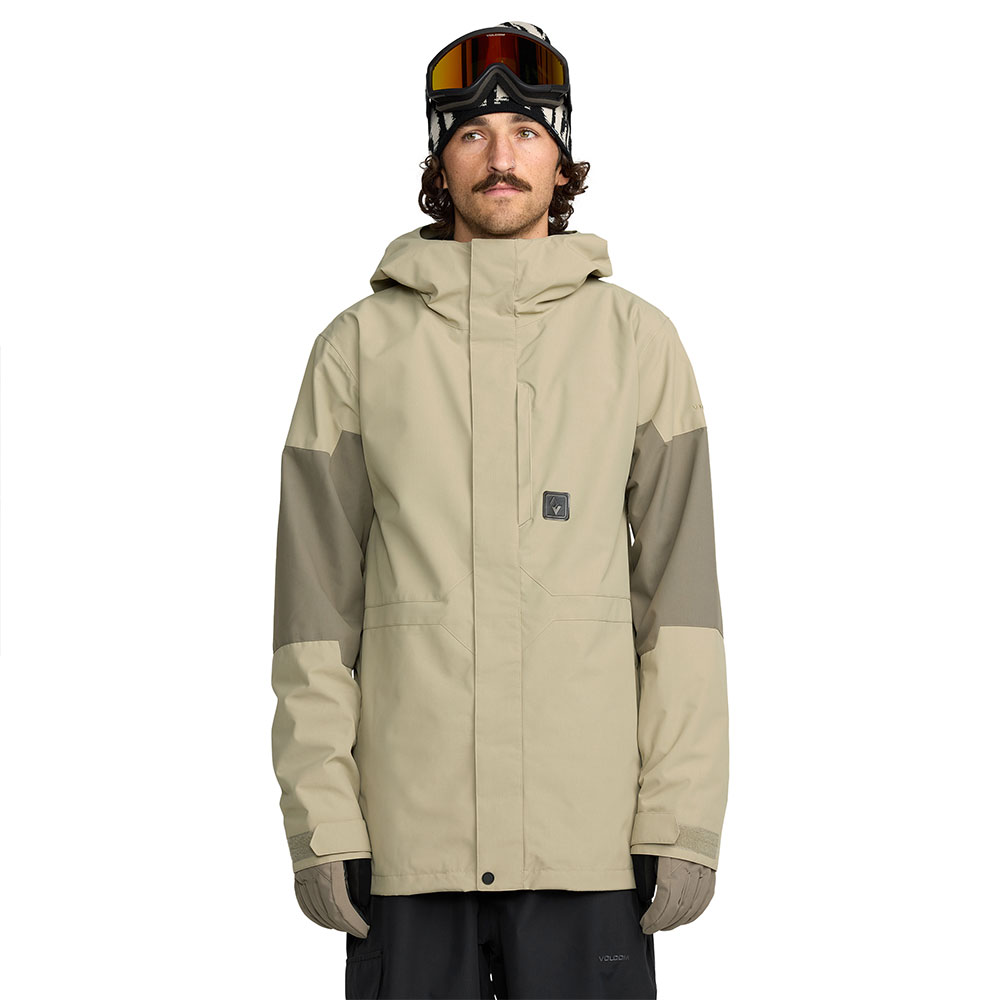 Volcom Primry Jacket Beige,Grün L Mann von Volcom